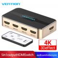 VENTION UH-VS5I1O 5IN 1OUT 4K 30HZ HDMI SWITCHER